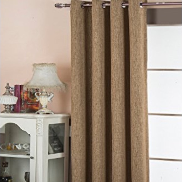 DreamCity Darkening Linen Thermal Panels - Picture 1 of 3